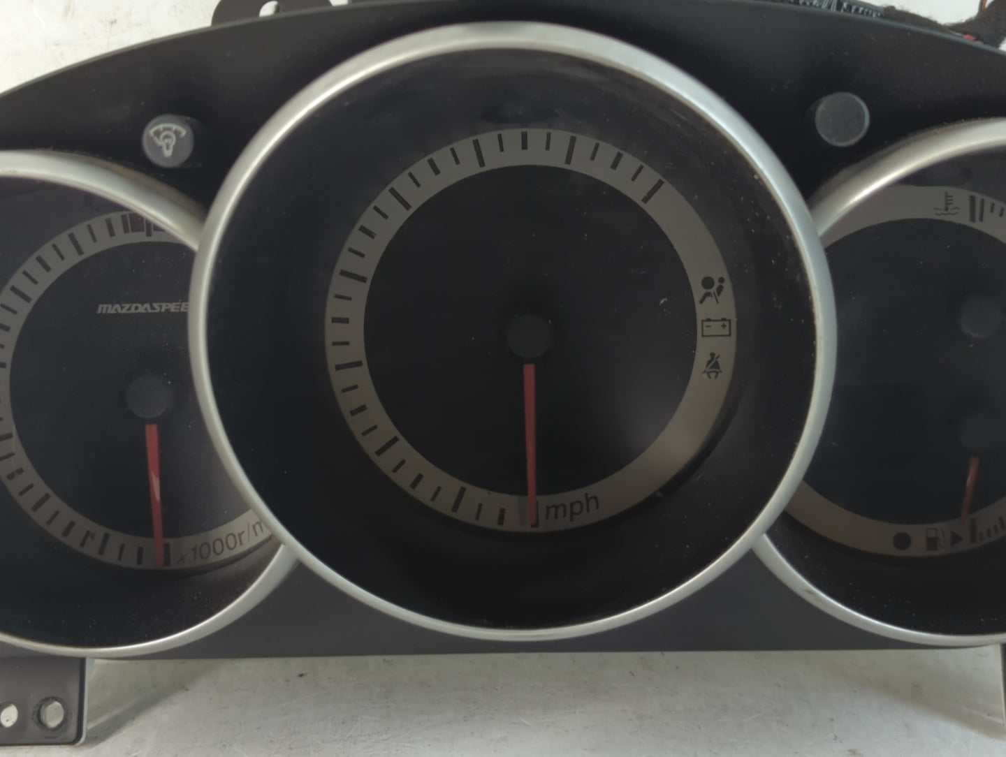 2007-2008 Mazda 3 Instrument Cluster Speedometer Gauges P/N:86 BR6E A Fits Fits 2007 2008 OEM Used Auto Parts - Oemusedautop