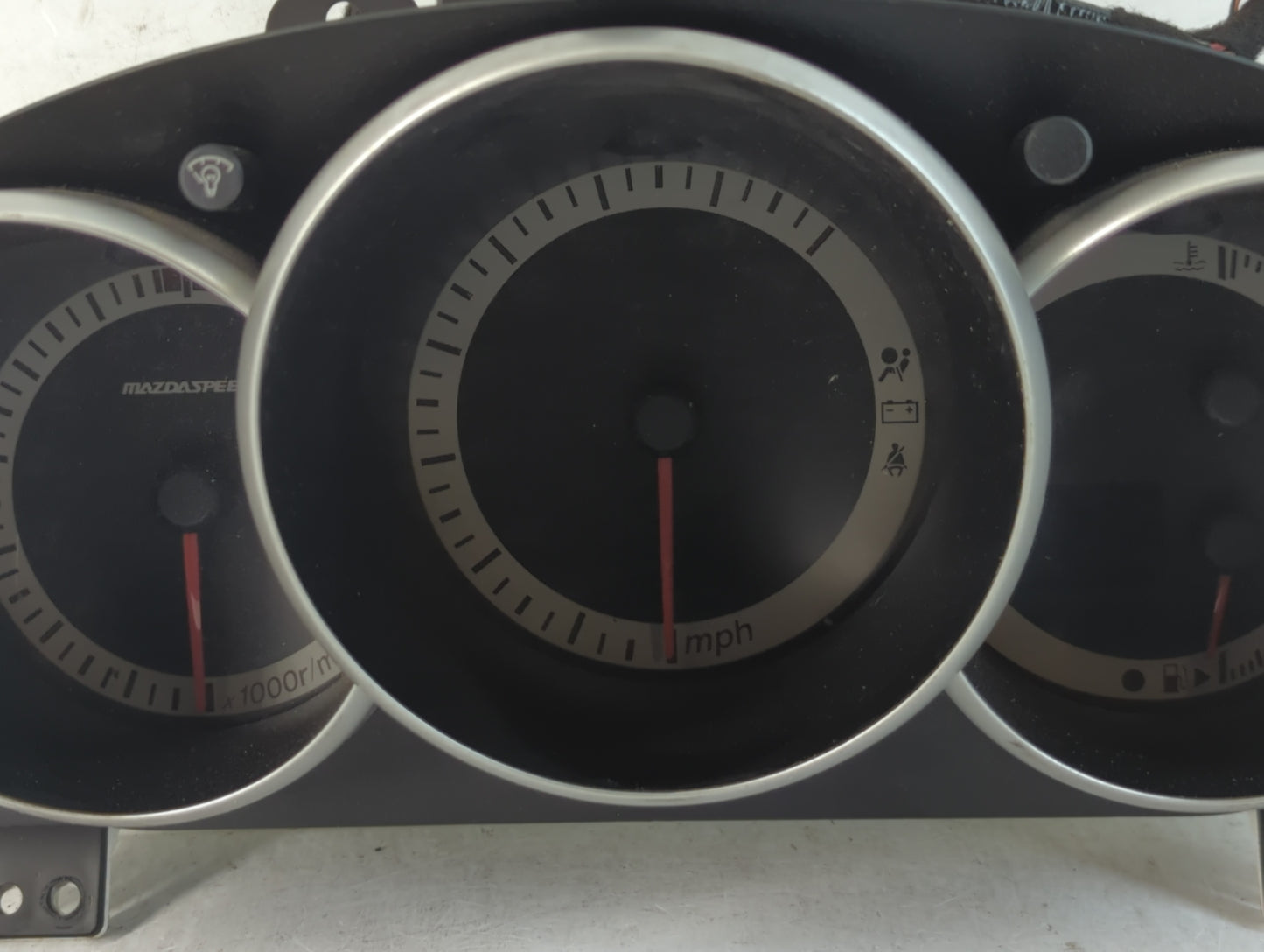 2007-2008 Mazda 3 Instrument Cluster Speedometer Gauges P/N:86 BR6E A Fits Fits 2007 2008 OEM Used Auto Parts - Oemusedautop