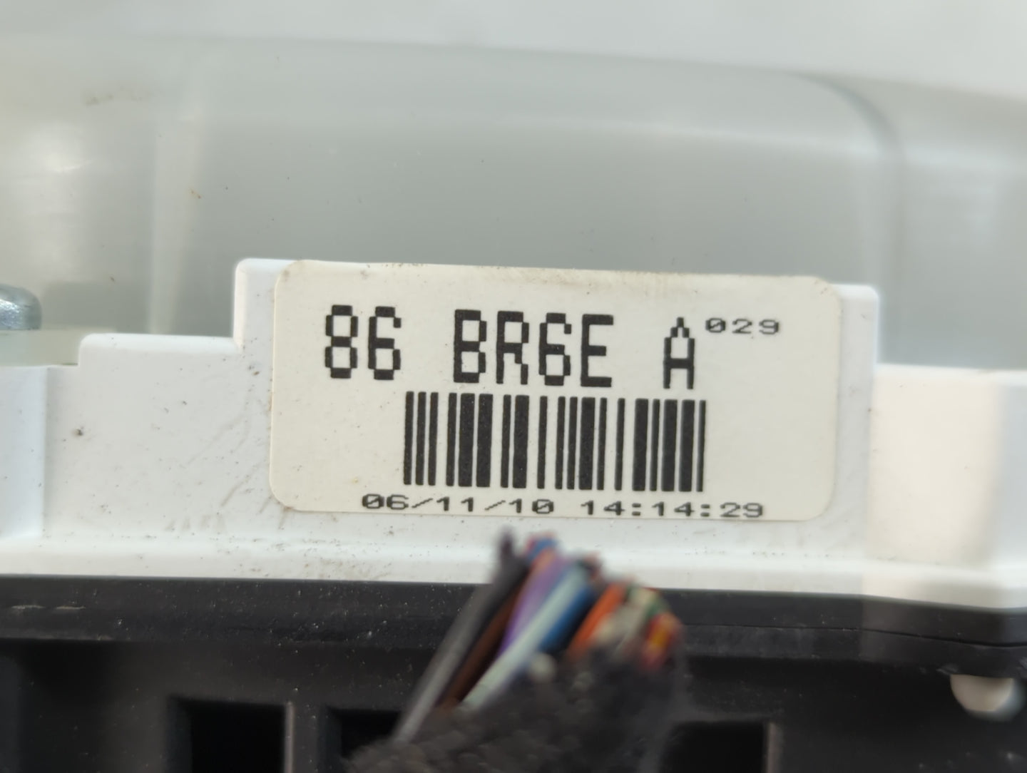 2007-2008 Mazda 3 Instrument Cluster Speedometer Gauges P/N:86 BR6E A Fits Fits 2007 2008 OEM Used Auto Parts - Oemusedautop