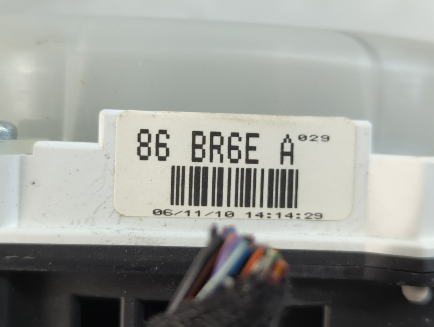 2007-2008 Mazda 3 Instrument Cluster Speedometer Gauges P/N:86 BR6E A Fits Fits 2007 2008 OEM Used Auto Parts - Oemusedautop