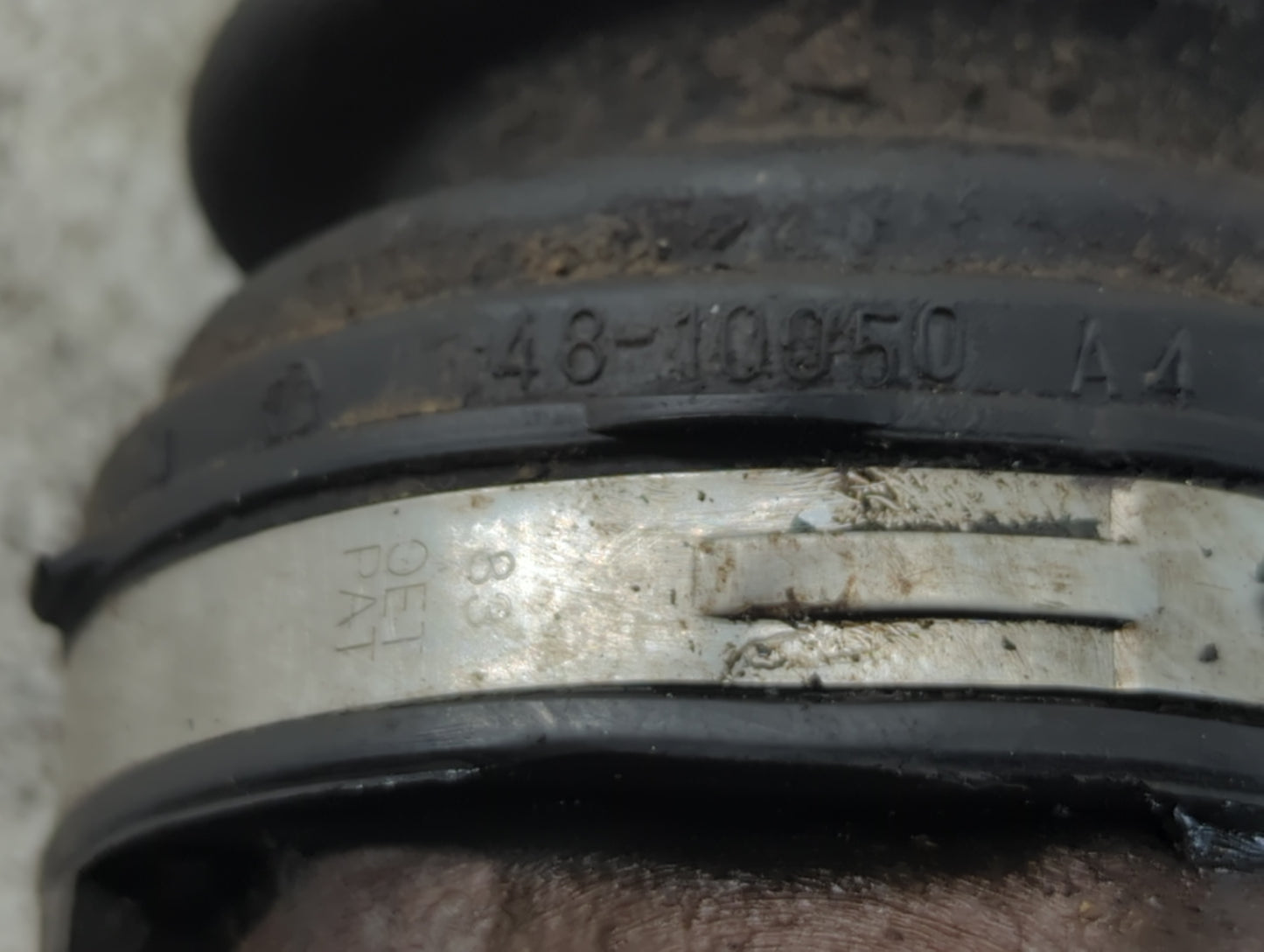 2007-2009 Mazda 3 Axle Shaft Rear Passenger Cv C/v - Oemusedautoparts1.com