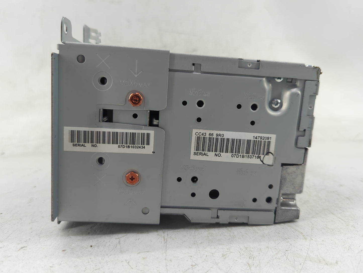 2006-2007 Mazda 5 Radio AM FM Cd Player Receiver Replacement P/N:CC43 66 AR0 Fits Fits 2006 2007 OEM Used Auto Parts - Oemus