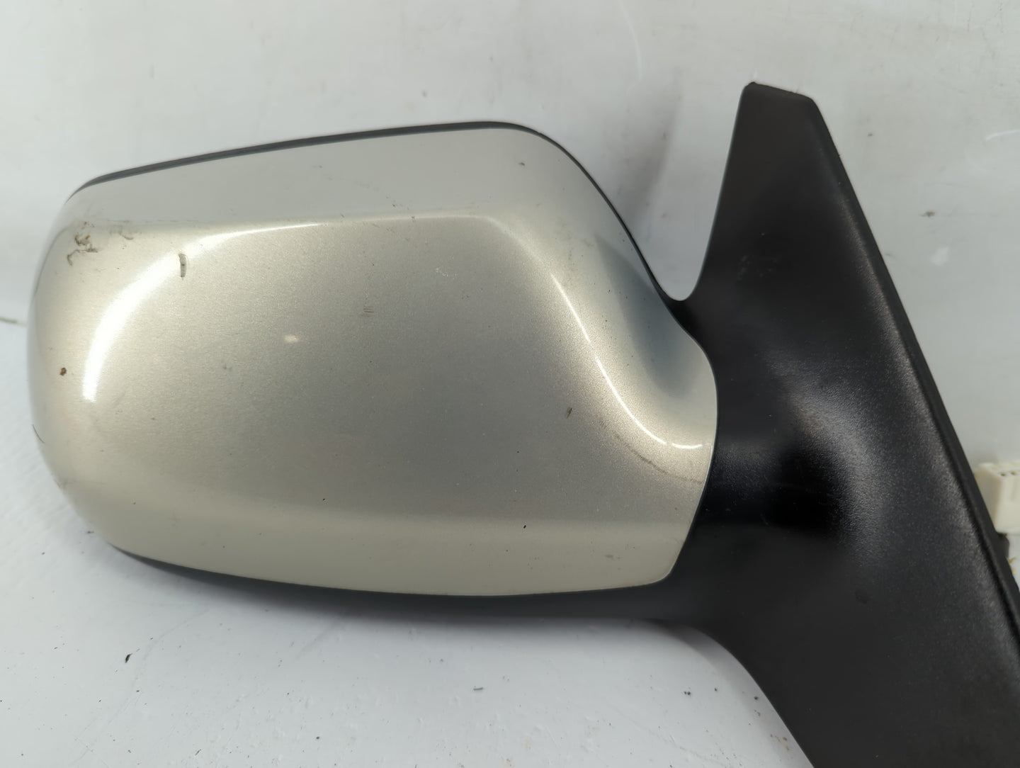 2007 Mazda 6 Passenger Right Side View Manual Door Mirror Beige - Oemusedautoparts1.com