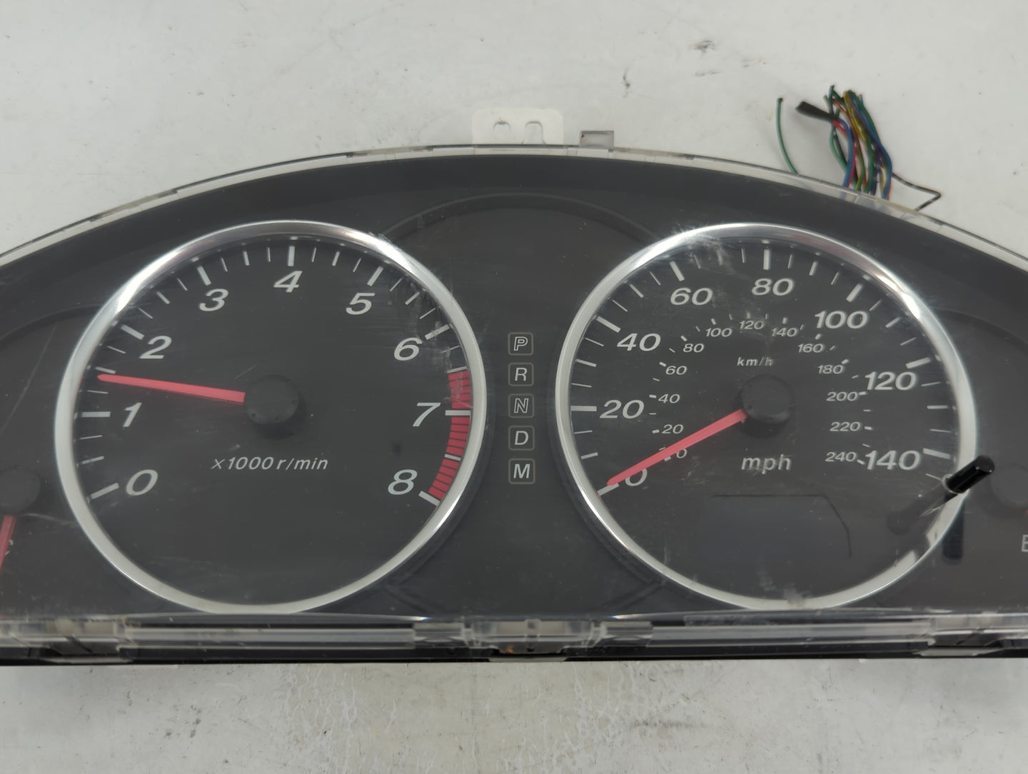 2007 Mazda 6 Instrument Cluster Speedometer Gauges Fits OEM Used Auto Parts - Oemusedautoparts1.com
