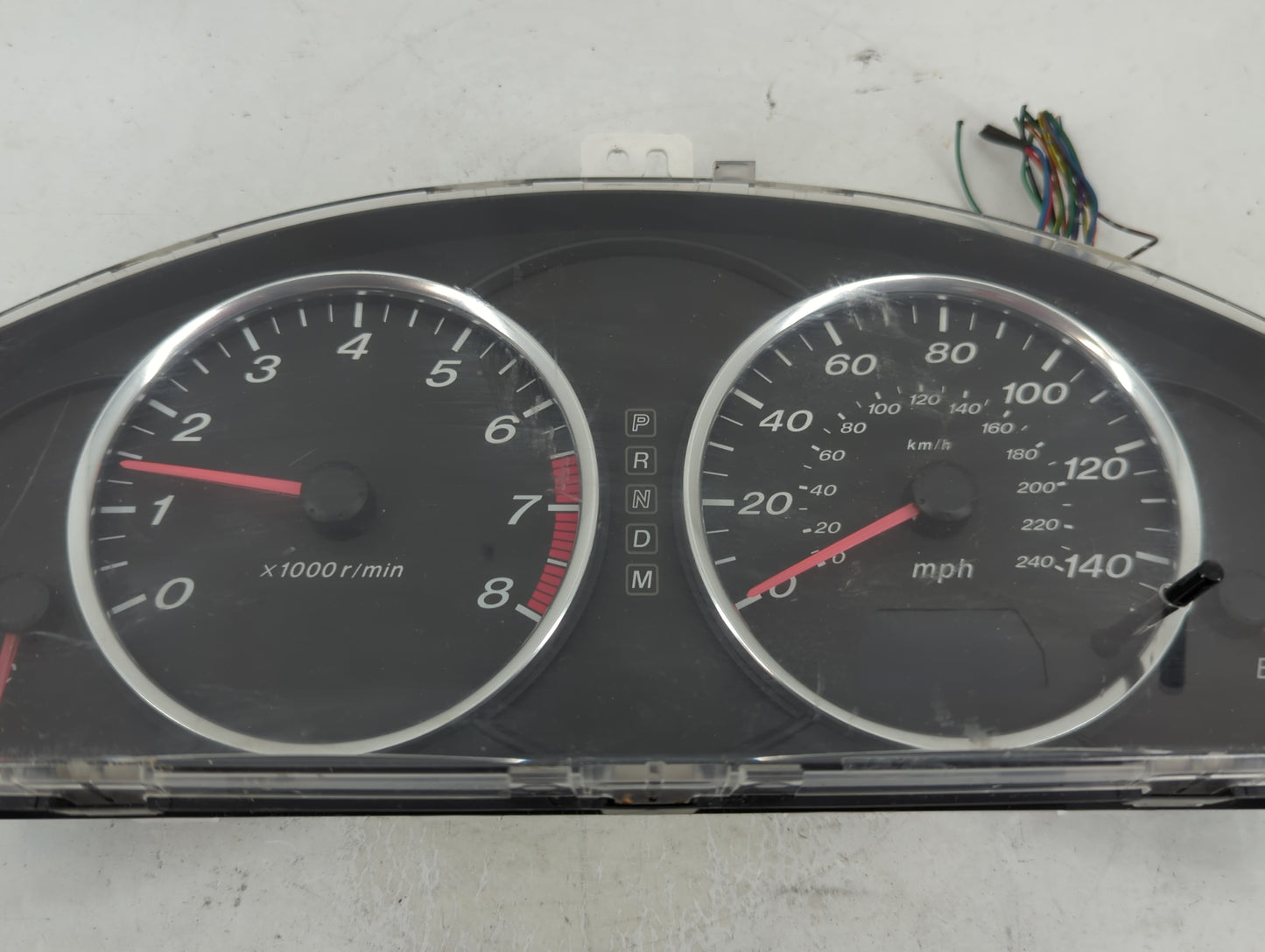 2007 Mazda 6 Instrument Cluster Speedometer Gauges Fits OEM Used Auto Parts - Oemusedautoparts1.com