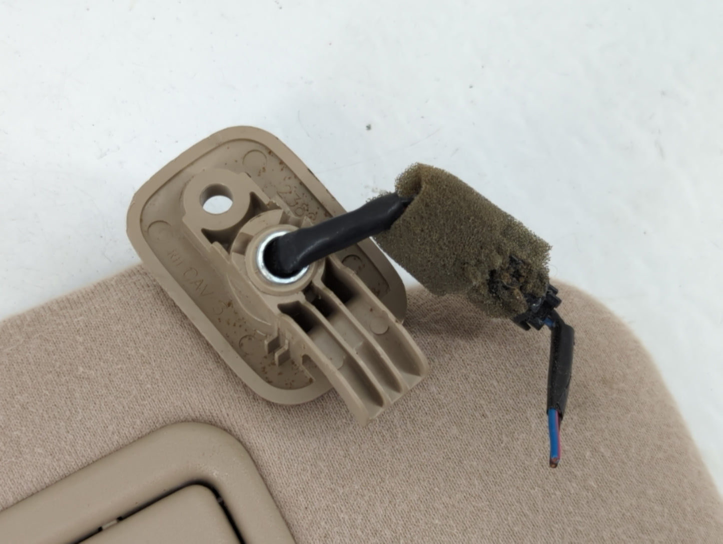 2007 Mazda 6 Sun Visor Shade Replacement Passenger Right Mirror Fits OEM Used Auto Parts - Oemusedautoparts1.com