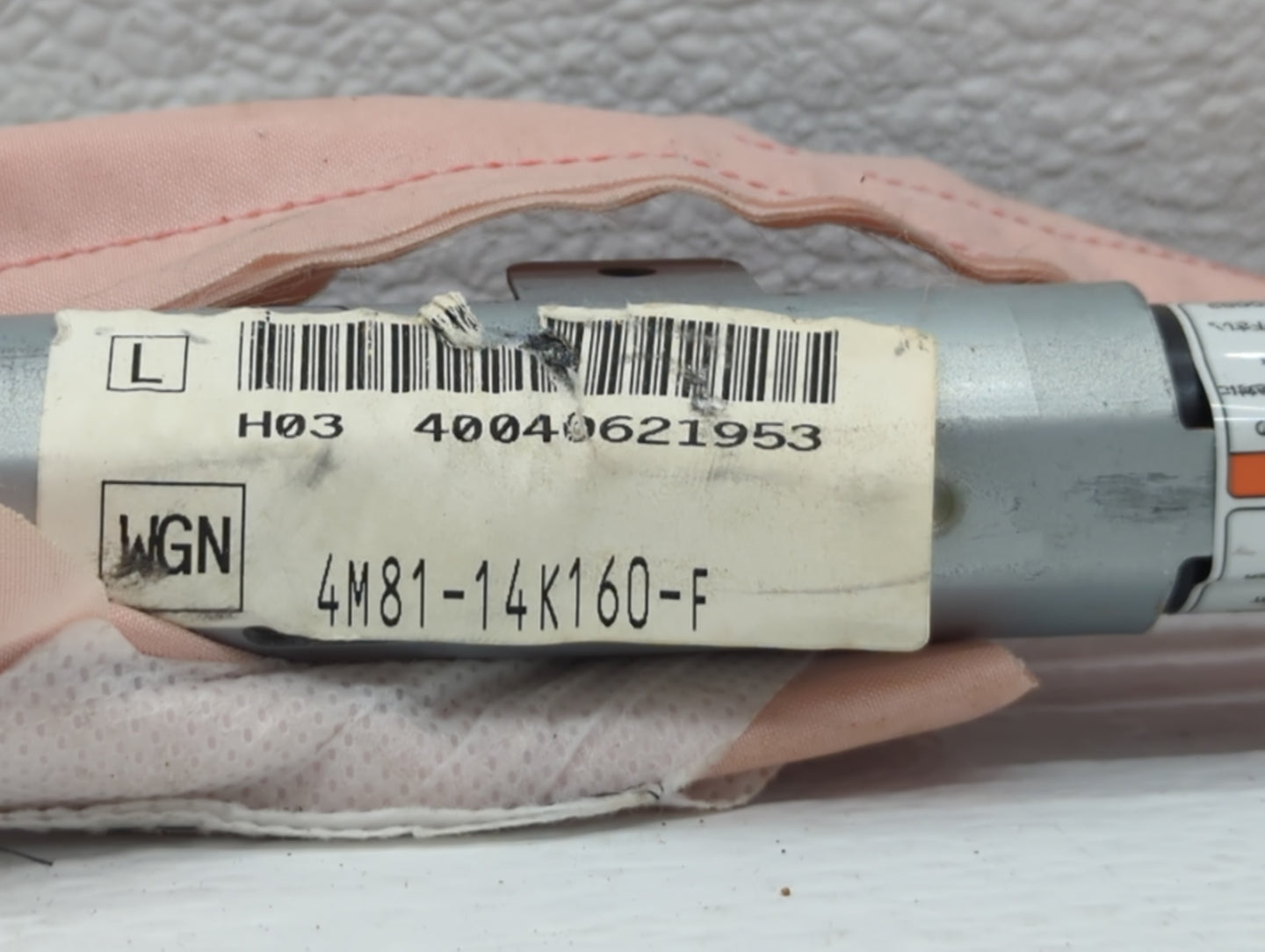 2006-2007 Mazda 6 Passenger Curtain Air Bag Oem - Oemusedautoparts1.com