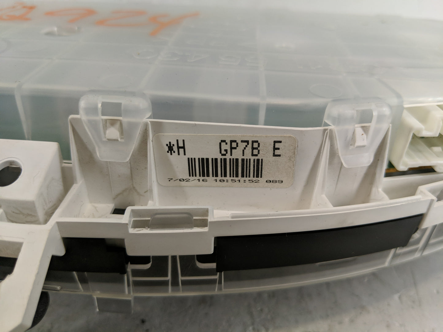 2006-2007 Mazda 6 Instrument Cluster Speedometer Gauges P/N:GR1L 55430 Fits Fits 2006 2007 OEM Used Auto Parts - Oemusedauto