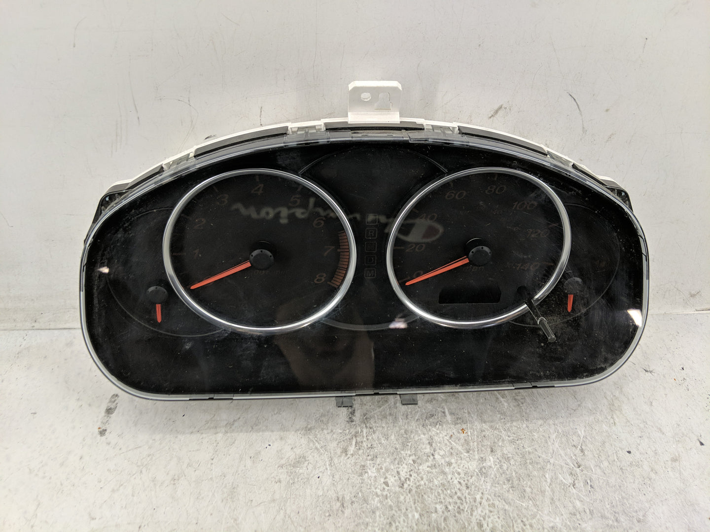 2006-2007 Mazda 6 Instrument Cluster Speedometer Gauges P/N:GR1L 55430 Fits Fits 2006 2007 OEM Used Auto Parts - Oemusedauto