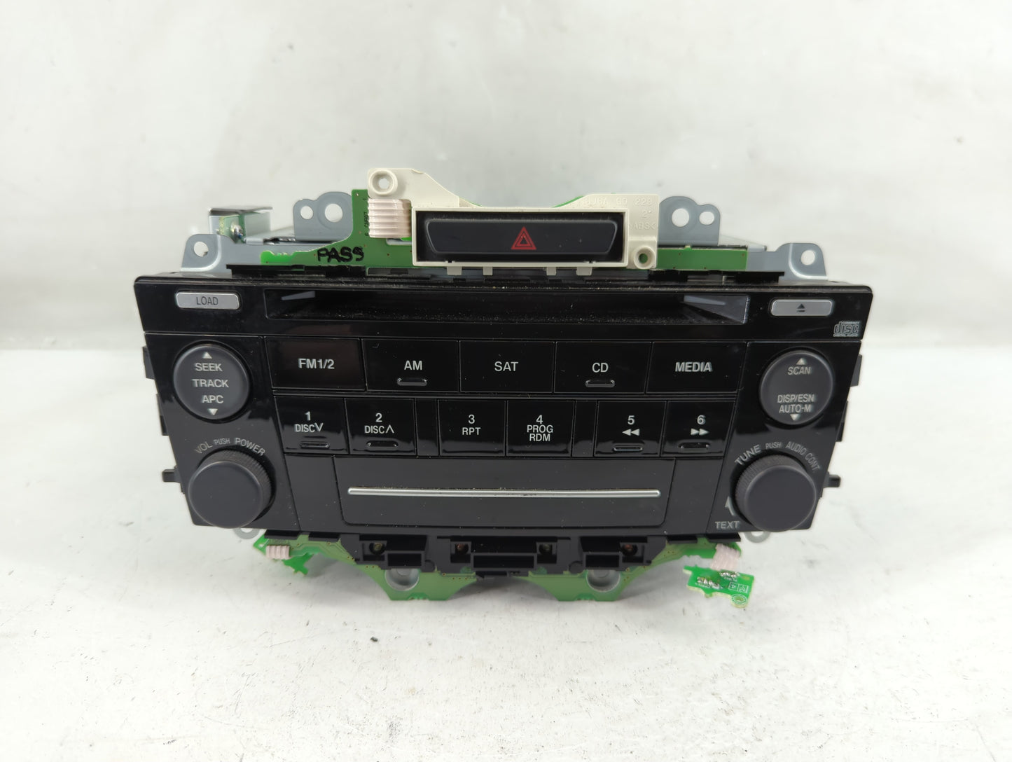 2006-2008 Mazda 6 Radio AM FM Cd Player Receiver Replacement P/N:CQ-JM4560AK Fits Fits 2006 2007 2008 OEM Used Auto Parts - 