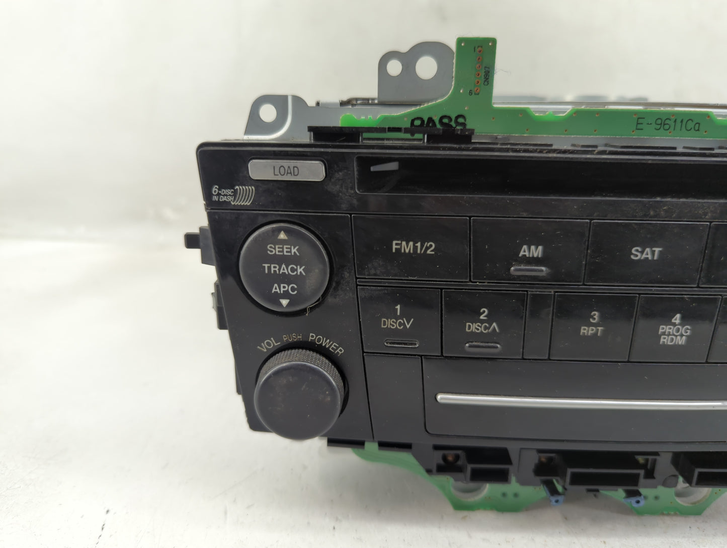 2006-2008 Mazda 6 Radio AM FM Cd Player Receiver Replacement Fits Fits 2006 2007 2008 OEM Used Auto Parts - Oemusedautoparts