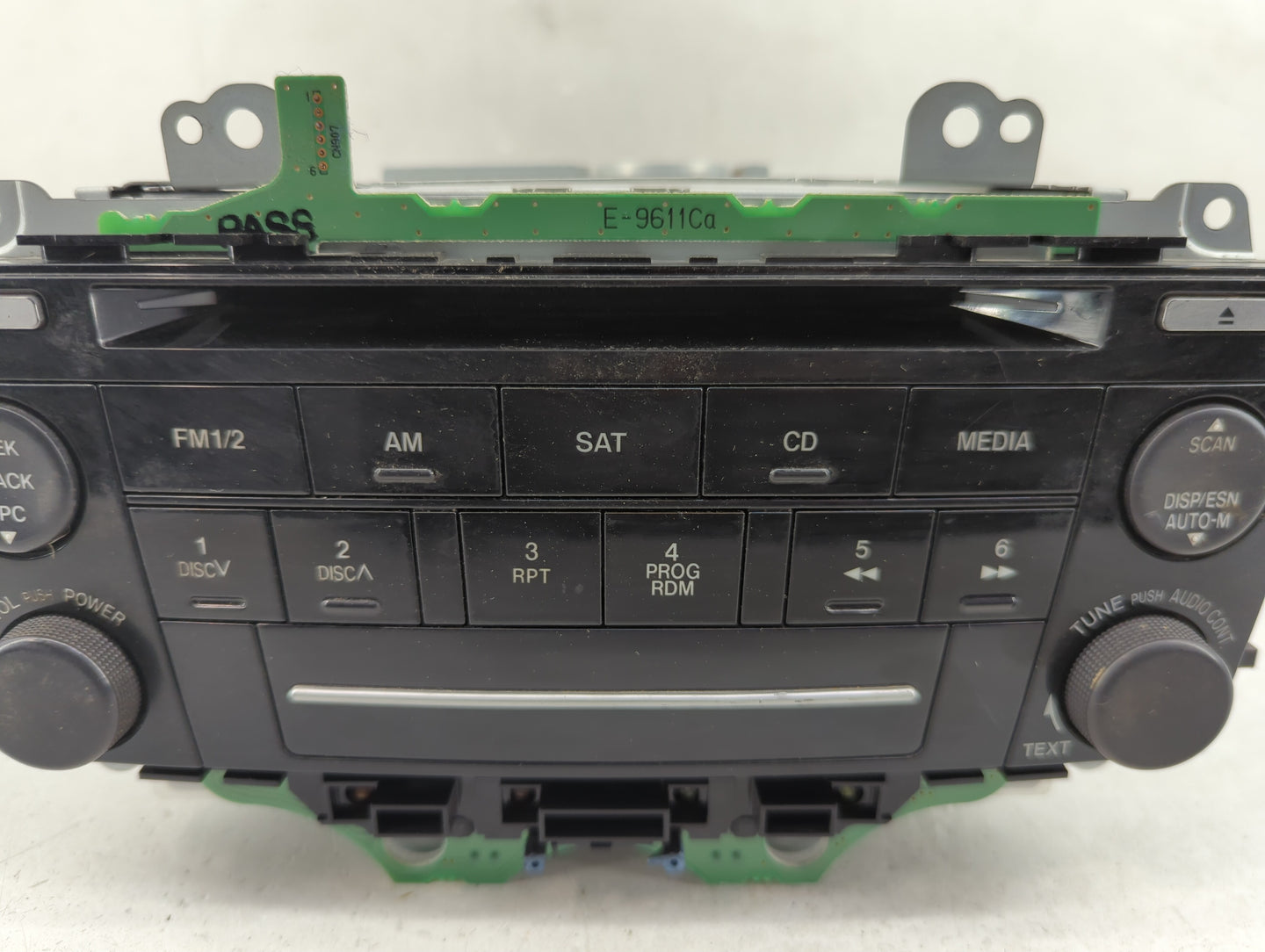 2006-2008 Mazda 6 Radio AM FM Cd Player Receiver Replacement Fits Fits 2006 2007 2008 OEM Used Auto Parts - Oemusedautoparts