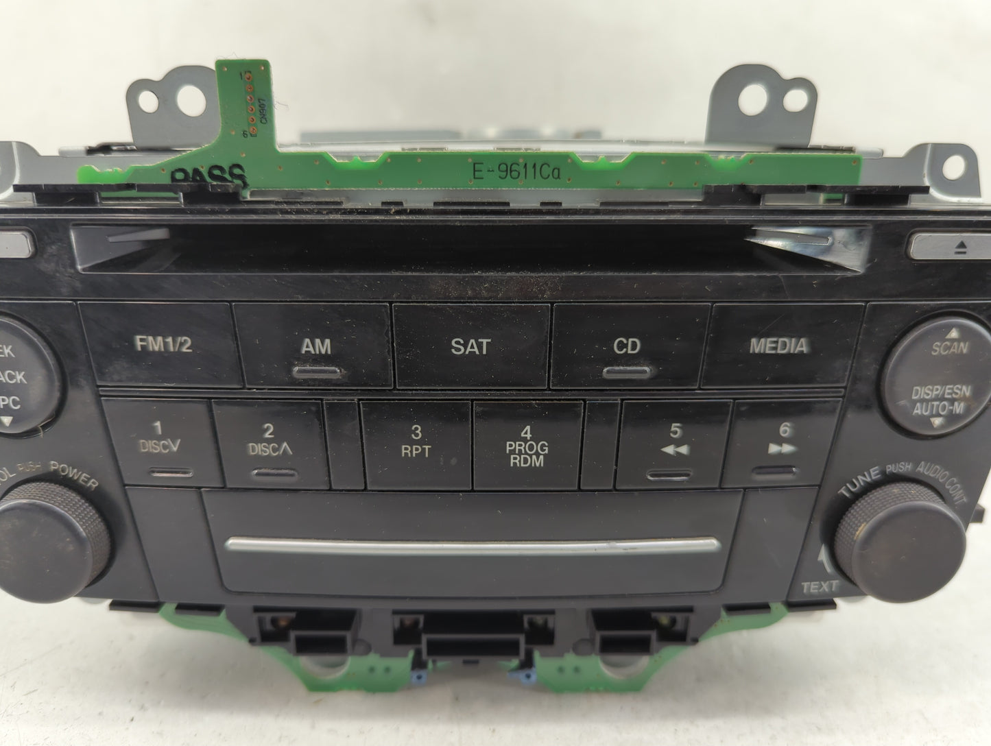 2006-2008 Mazda 6 Radio AM FM Cd Player Receiver Replacement Fits Fits 2006 2007 2008 OEM Used Auto Parts - Oemusedautoparts
