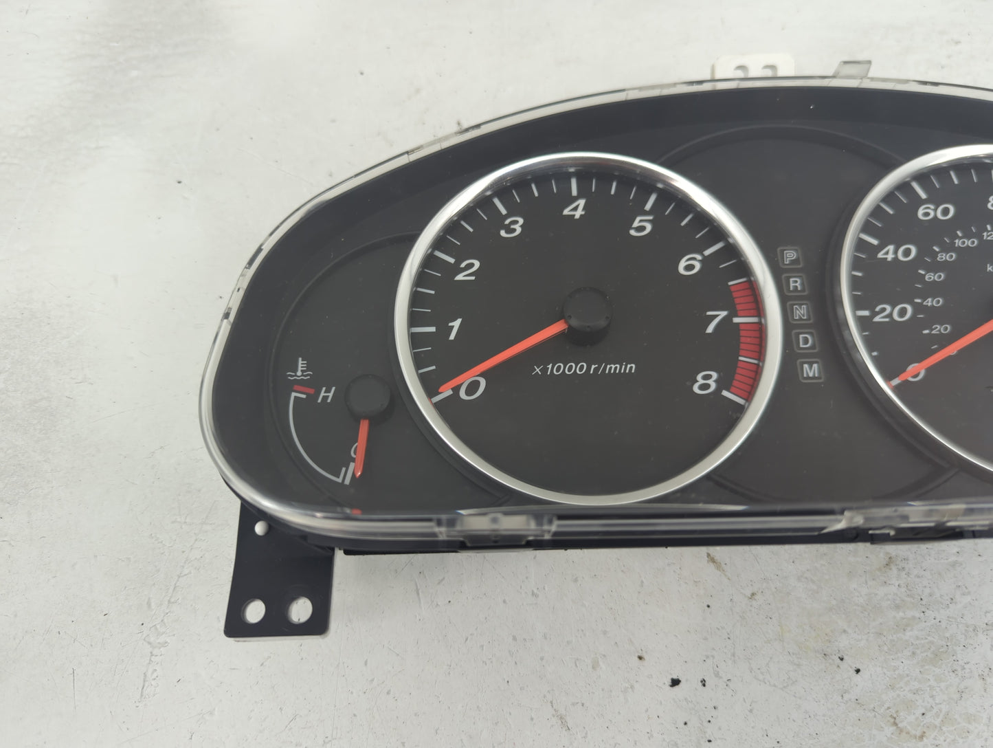 2006-2007 Mazda 6 Instrument Cluster Speedometer Gauges Fits Fits 2006 2007 OEM Used Auto Parts - Oemusedautoparts1.com