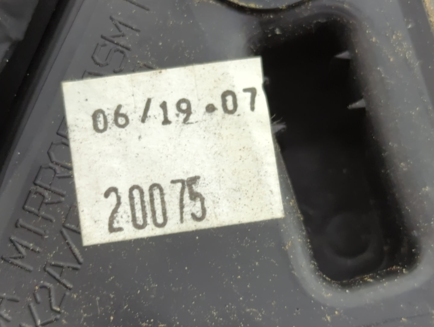 2006-2007 Mazda 6 Driver Side View Mirror - Left Door Mirror OEM Used - Oemusedautoparts1.com