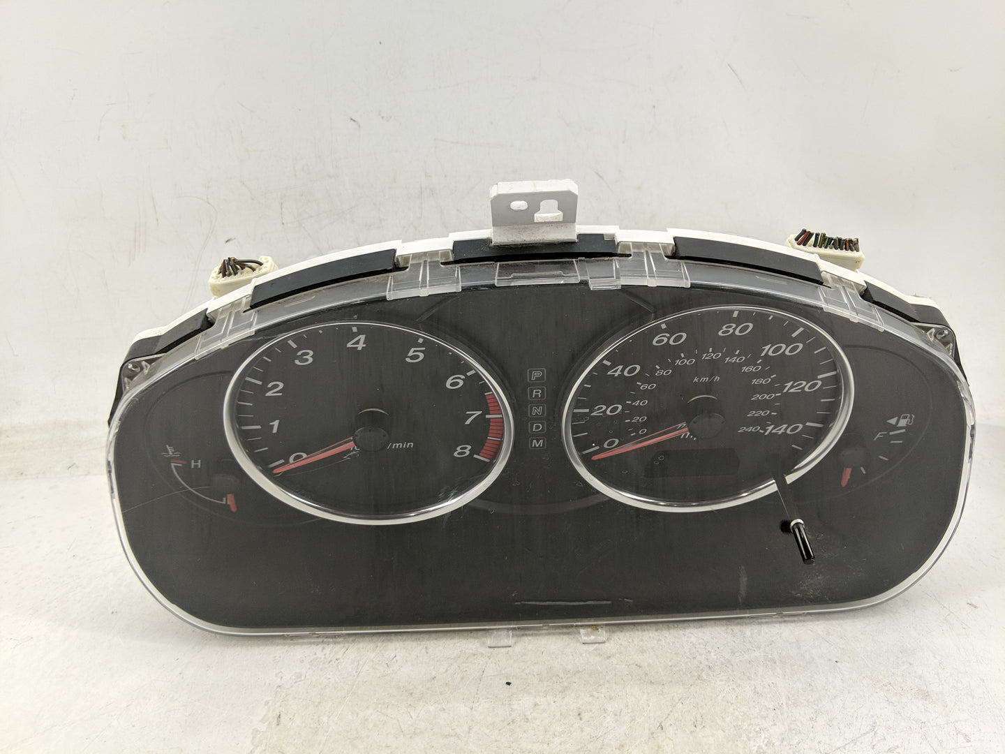 2006-2007 Mazda 6 Instrument Cluster Speedometer Gauges Fits Fits 2006 2007 OEM Used Auto Parts - Oemusedautoparts1.com
