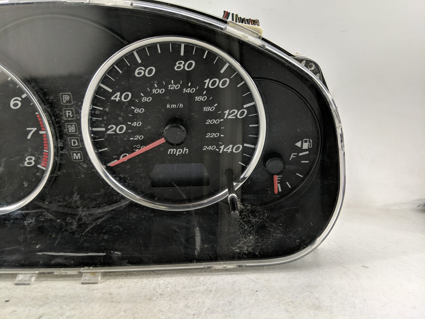 2006-2007 Mazda 6 Instrument Cluster Speedometer Gauges Fits Fits 2006 2007 OEM Used Auto Parts - Oemusedautoparts1.com