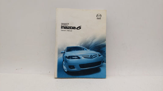2007 Mazda 6 Owners Manual Book Guide OEM Used Auto Parts - Oemusedautoparts1.com