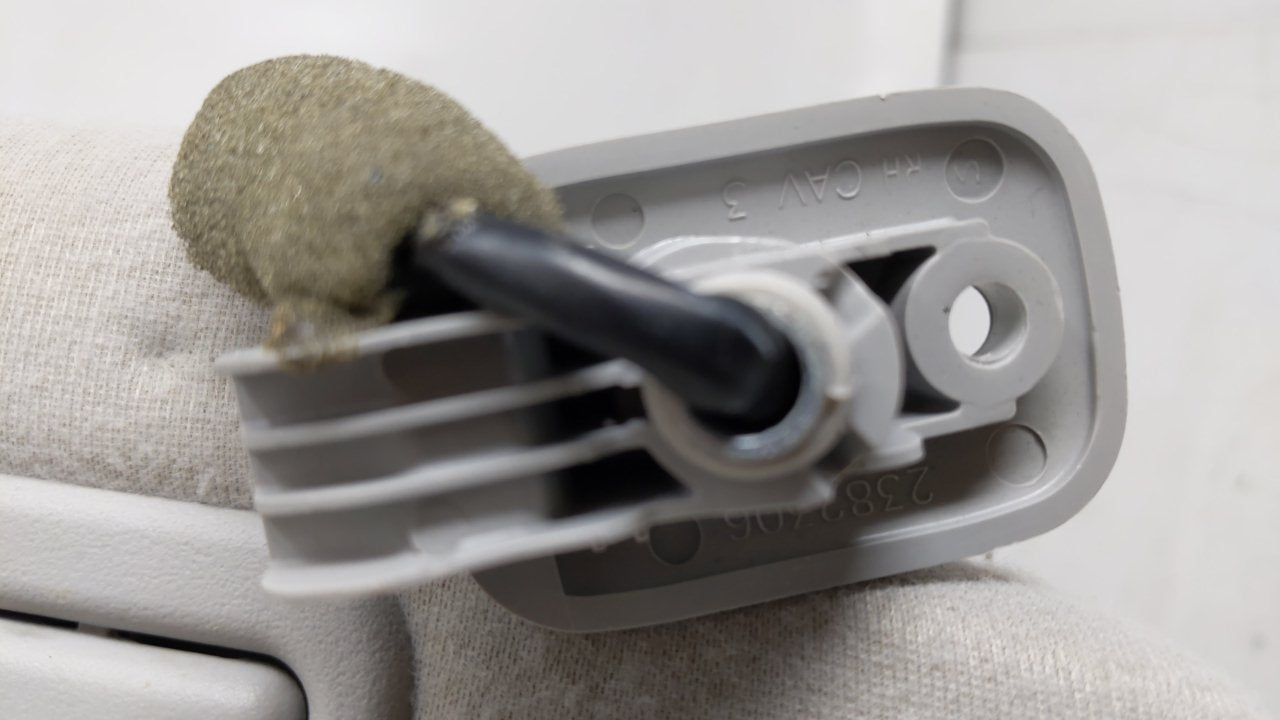 2007 Mazda 6 Sun Visor Shade Replacement Passenger Right Mirror Fits OEM Used Auto Parts - Oemusedautoparts1.com