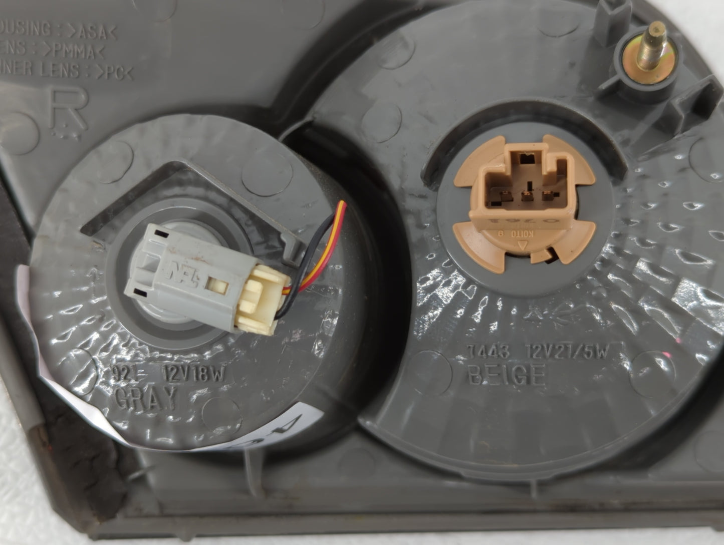 2006-2008 Mazda 6 Tail Light Assembly Passenger Right OEM Fits Fits 2006 2007 2008 OEM Used Auto Parts - Oemusedautoparts1.c