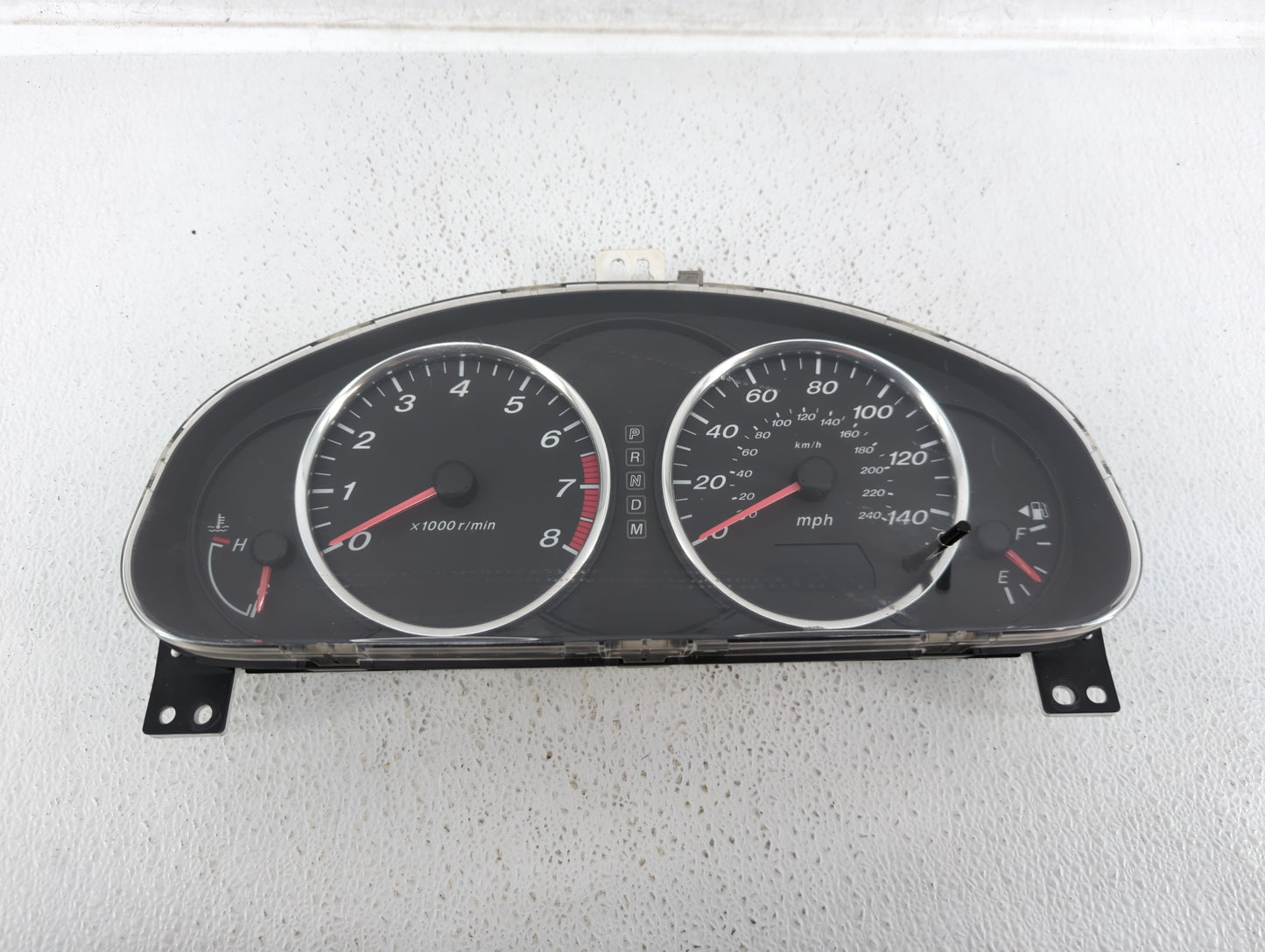 2006-2007 Mazda 6 Instrument Cluster Speedometer Gauges P/N:GR1L 55430 Fits Fits 2006 2007 OEM Used Auto Parts - Oemusedauto