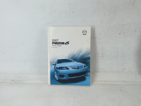 2007 Mazda 6 Owners Manual Book Guide OEM Used Auto Parts