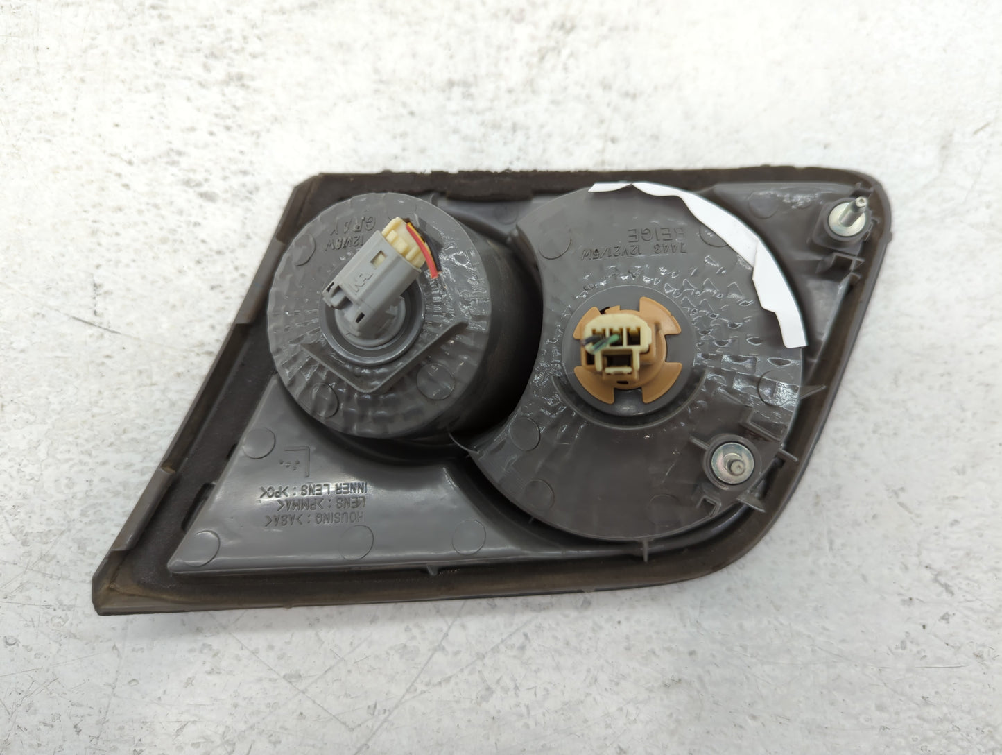 2006-2008 Mazda 6 Tail Light Assembly Driver Left OEM Fits Fits 2006 2007 2008 OEM Used Auto Parts - Oemusedautoparts1.com