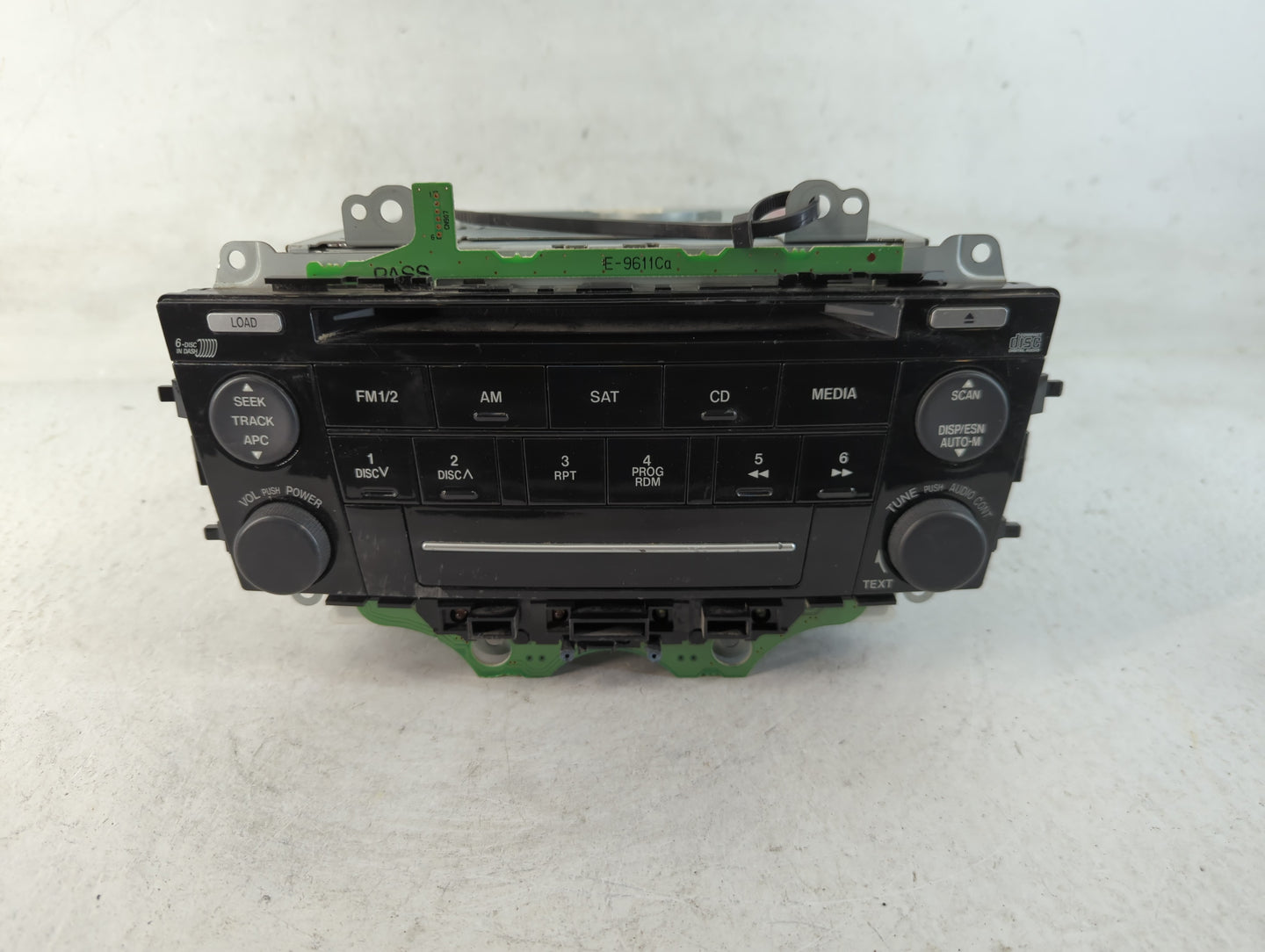 2006-2008 Mazda 6 Radio AM FM Cd Player Receiver Replacement P/N:702783 CQ-EM4560AK Fits Fits 2006 2007 2008 OEM Used Auto P