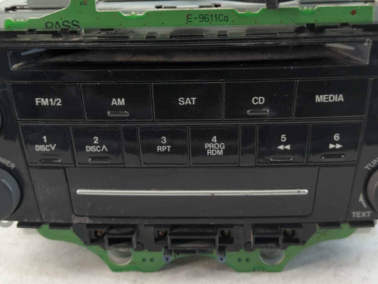 2006-2008 Mazda 6 Radio AM FM Cd Player Receiver Replacement P/N:702783 CQ-EM4560AK Fits Fits 2006 2007 2008 OEM Used Auto P