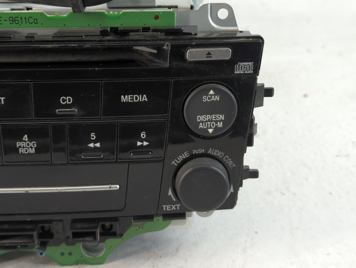 2006-2008 Mazda 6 Radio AM FM Cd Player Receiver Replacement P/N:702783 CQ-EM4560AK Fits Fits 2006 2007 2008 OEM Used Auto P