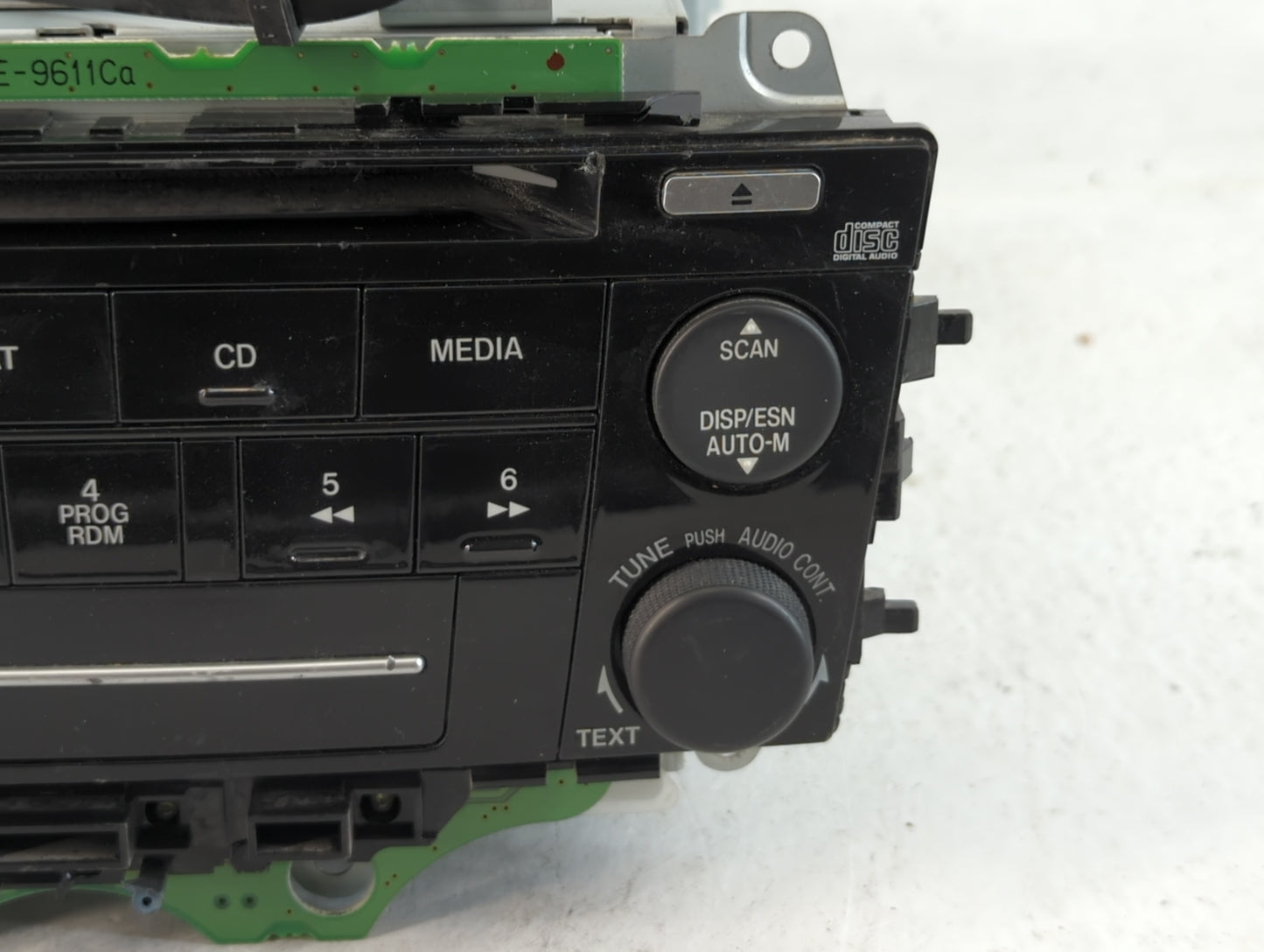2006-2008 Mazda 6 Radio AM FM Cd Player Receiver Replacement P/N:702783 CQ-EM4560AK Fits Fits 2006 2007 2008 OEM Used Auto P