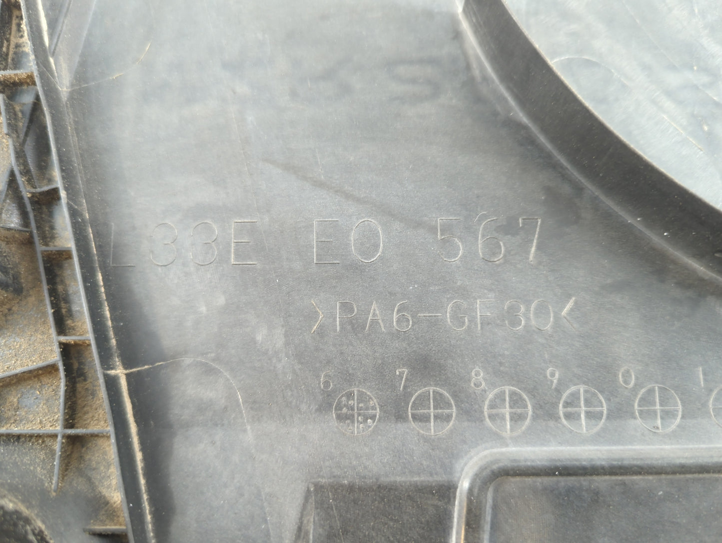 2007 Mazda Cx-7 Engine Cover - Oemusedautoparts1.com