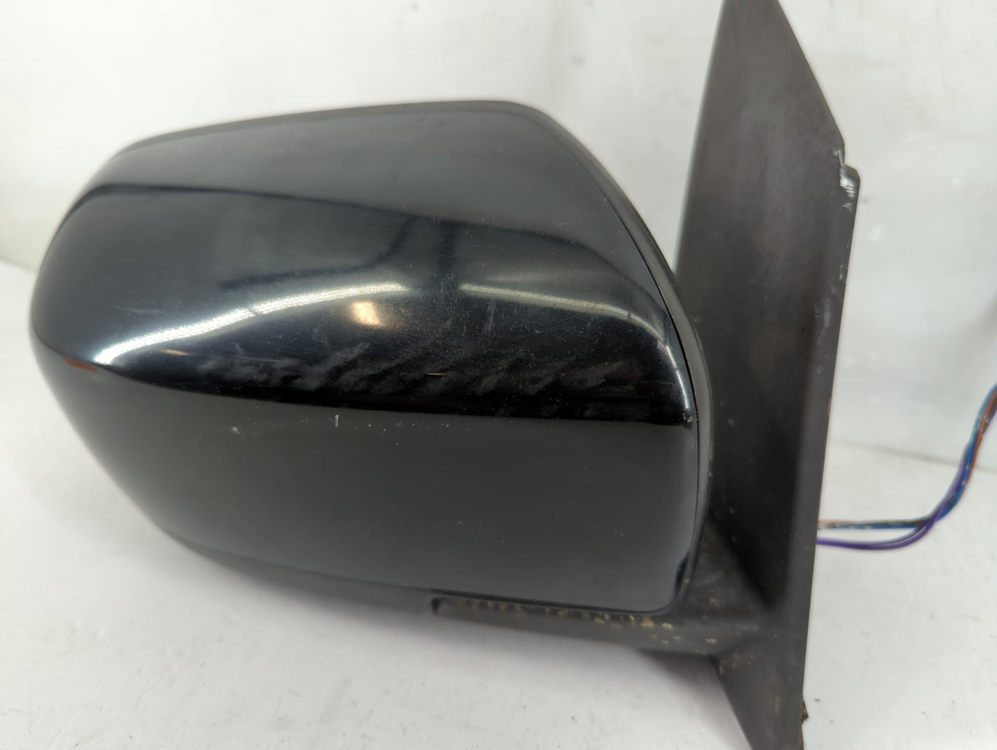 2007-2009 Mazda Cx-7 Passenger Right Side View Manual Door Mirror Black - Oemusedautoparts1.com