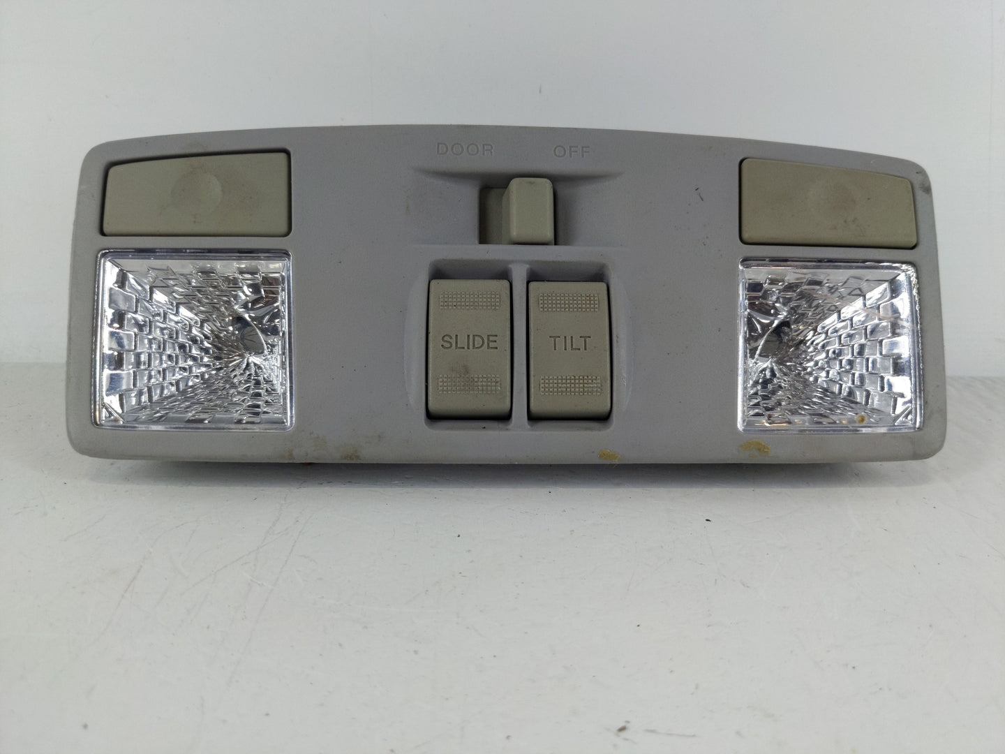 2007-2009 Mazda Cx-7 Overhead Roof Console Interior Dome Light Grey - Oemusedautoparts1.com
