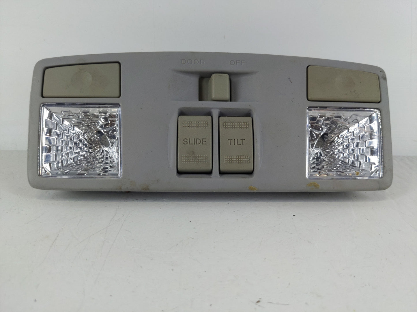 2007-2009 Mazda Cx-7 Overhead Roof Console Interior Dome Light Grey - Oemusedautoparts1.com