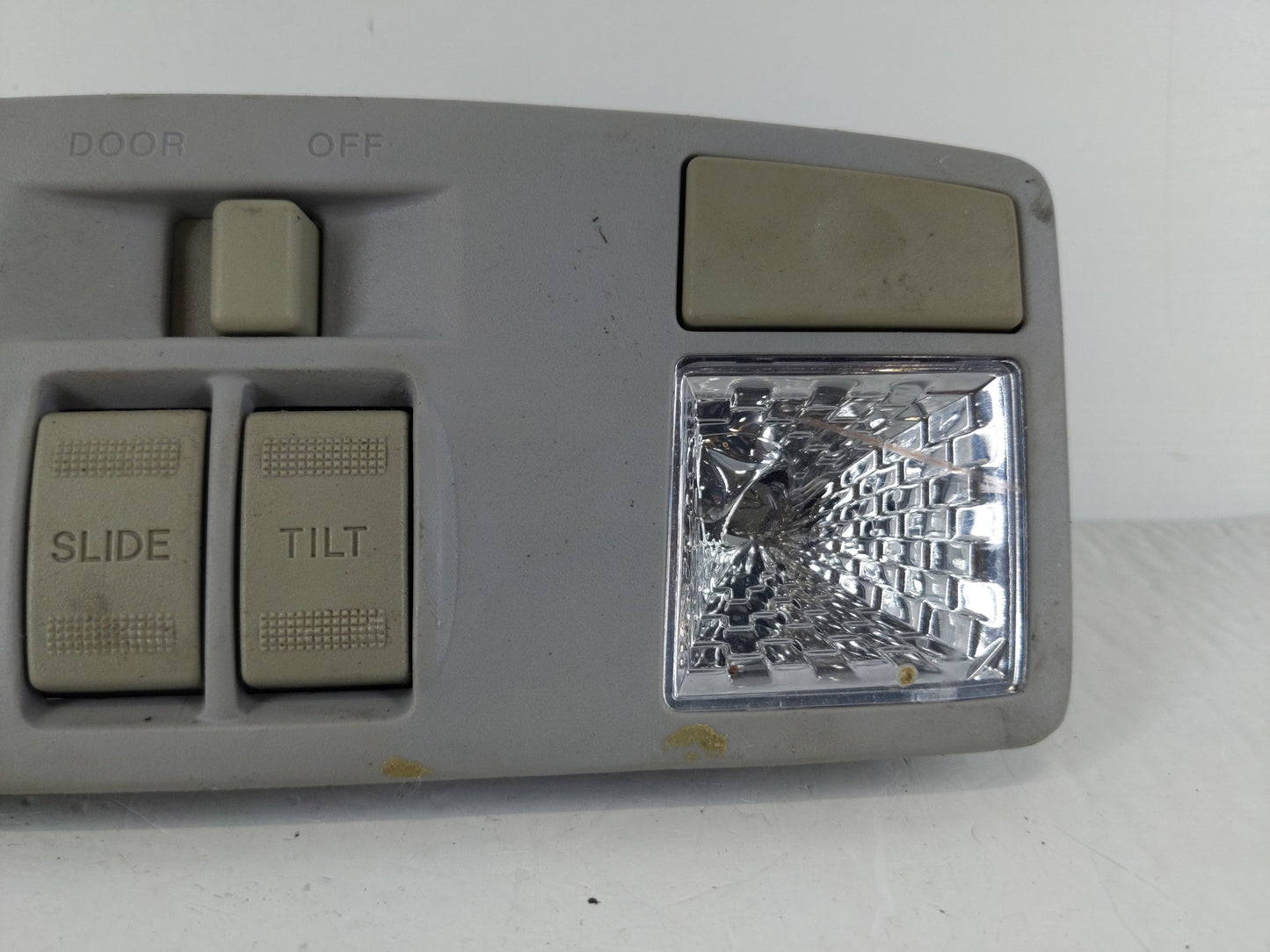 2007-2009 Mazda Cx-7 Overhead Roof Console Interior Dome Light Grey - Oemusedautoparts1.com