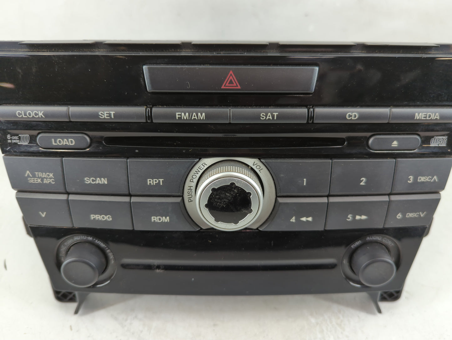 2007-2009 Mazda Cx-7 Radio AM FM Cd Player Receiver Replacement P/N:286-6623-37 EG24 66 ARX Fits Fits 2007 2008 2009 OEM Use