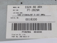 2007-2009 Mazda Cx-7 Radio AM FM Cd Player Receiver Replacement P/N:286-6623-37 EG24 66 ARX Fits Fits 2007 2008 2009 OEM Use