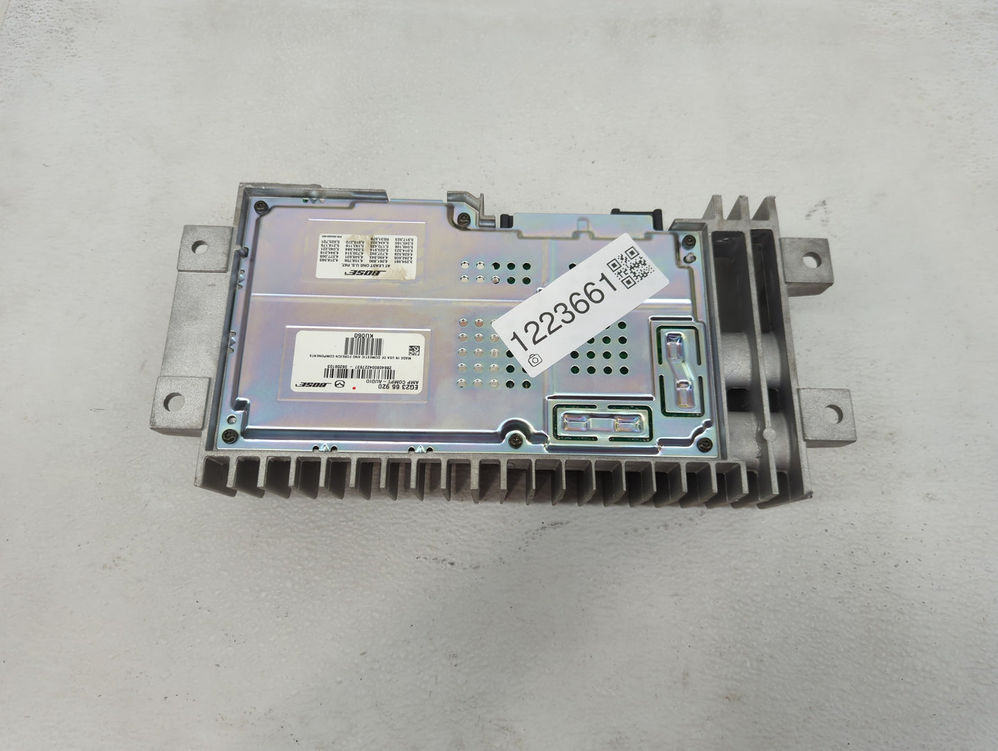 2007-2008 Mazda Cx-7 Radio Speaker Amplifier Eg23 66 920 - Oemusedautoparts1.com