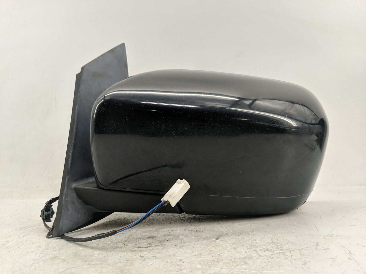 2007-2009 Mazda Cx-7 Driver Left Side View Manual Door Mirror Black - Oemusedautoparts1.com