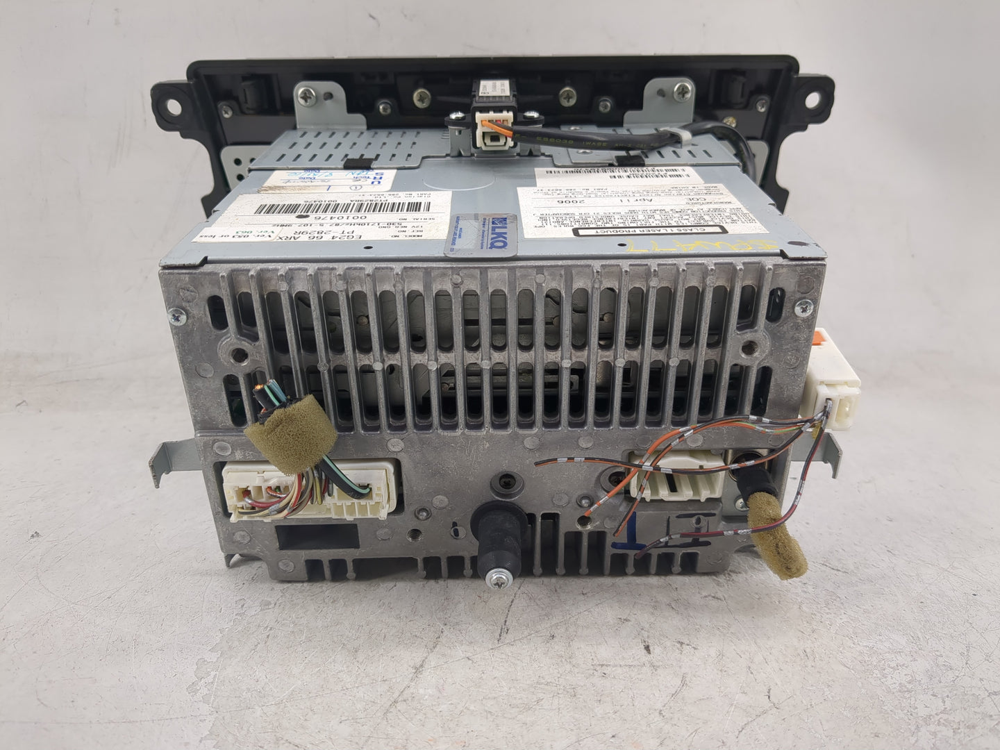 2007-2009 Mazda Cx-7 Radio AM FM Cd Player Receiver Replacement P/N:286-6623-37 EG24 66 ARX Fits Fits 2007 2008 2009 OEM Use