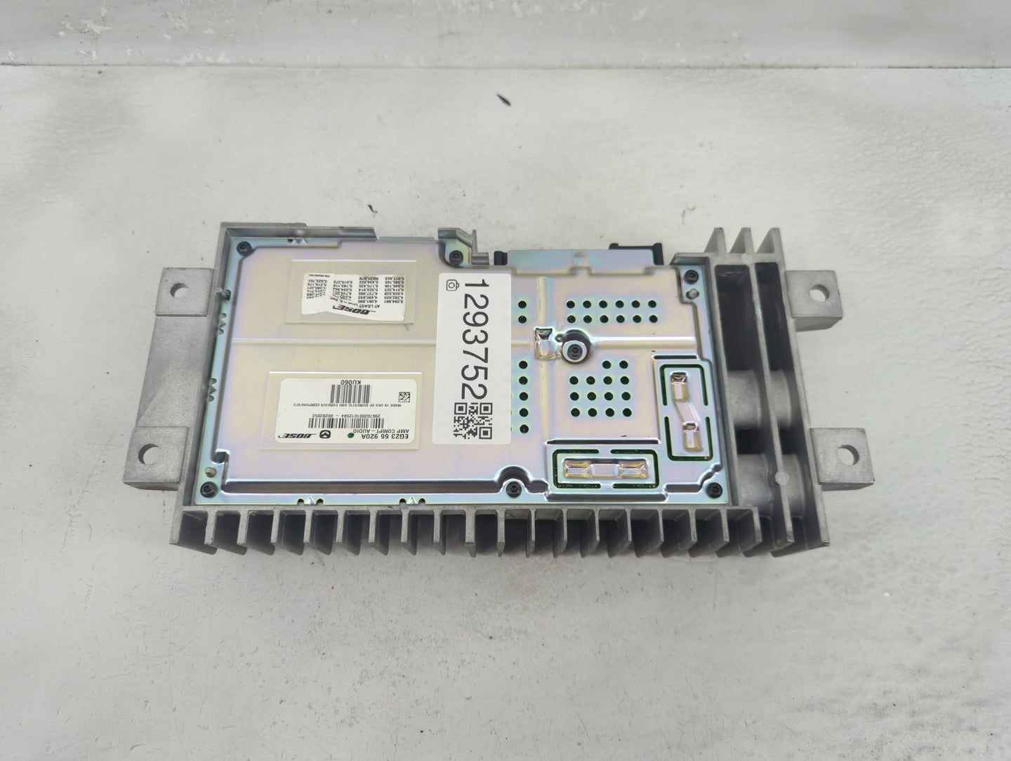 2007-2008 Mazda Cx-7 Radio AM FM Cd Player Receiver Replacement P/N:EG23 66 920A Fits Fits 2007 2008 OEM Used Auto Parts - O