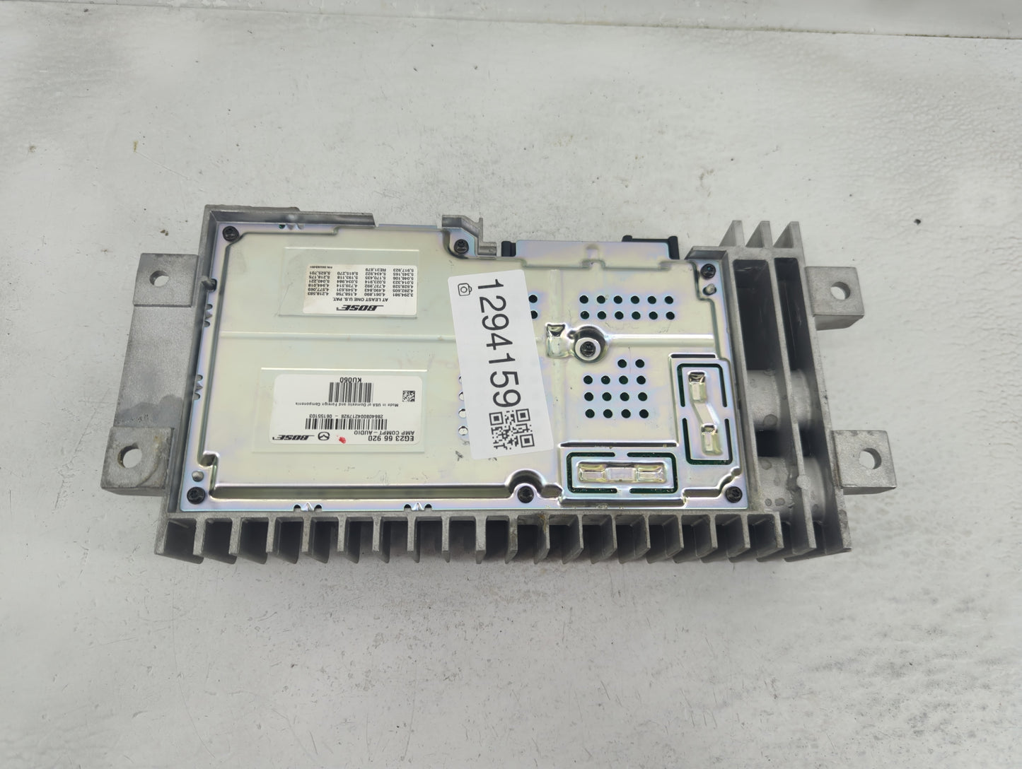 2007-2008 Mazda Cx-7 Radio AM FM Cd Player Receiver Replacement P/N:EG23 66 920 Fits Fits 2007 2008 OEM Used Auto Parts - Oe