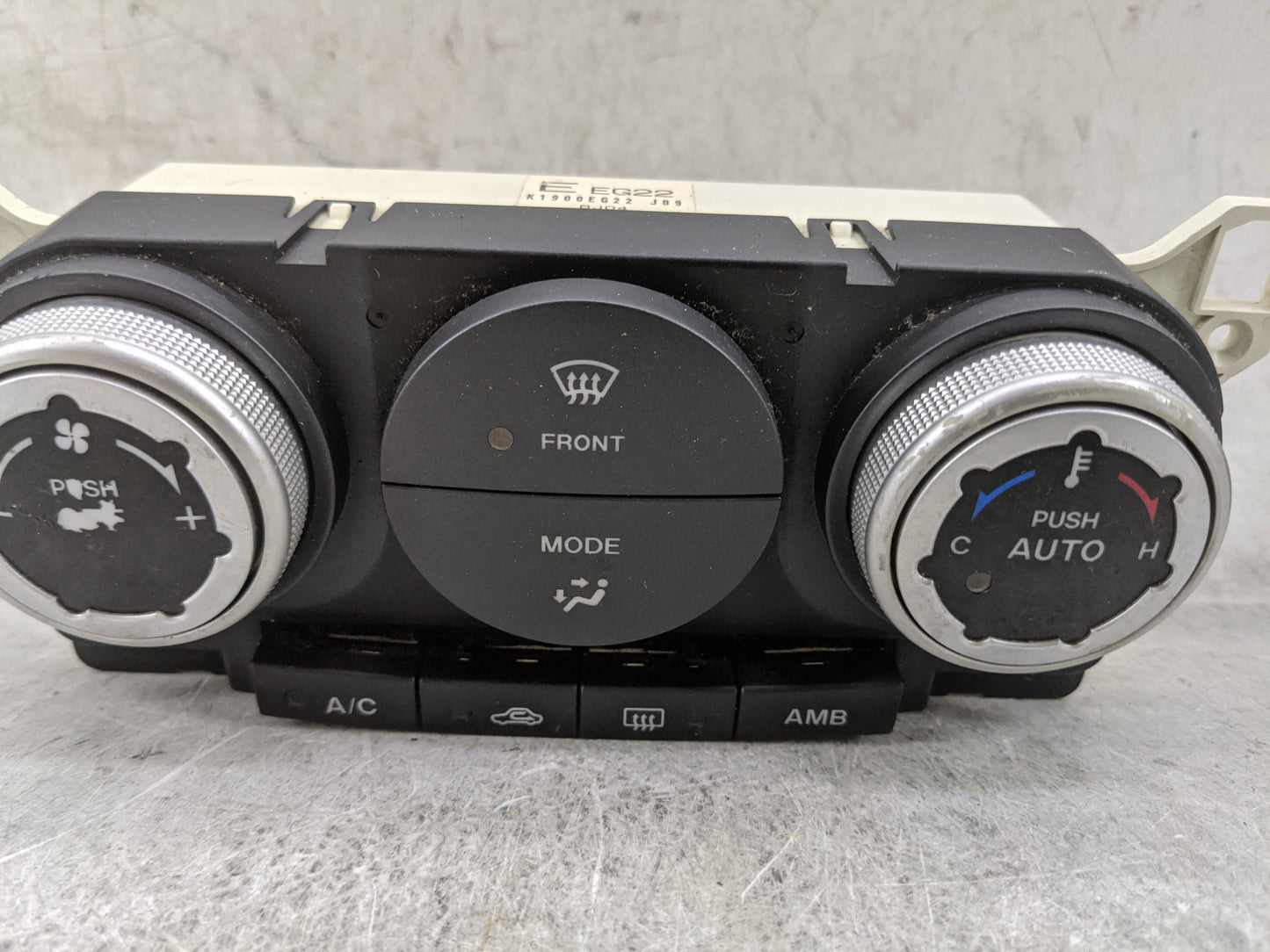 2007-2009 Mazda Cx-7 Climate Control Module Temperature AC/Heater Replacement P/N:K1900EG22 EG22 Fits Fits 2007 2008 2009 OE