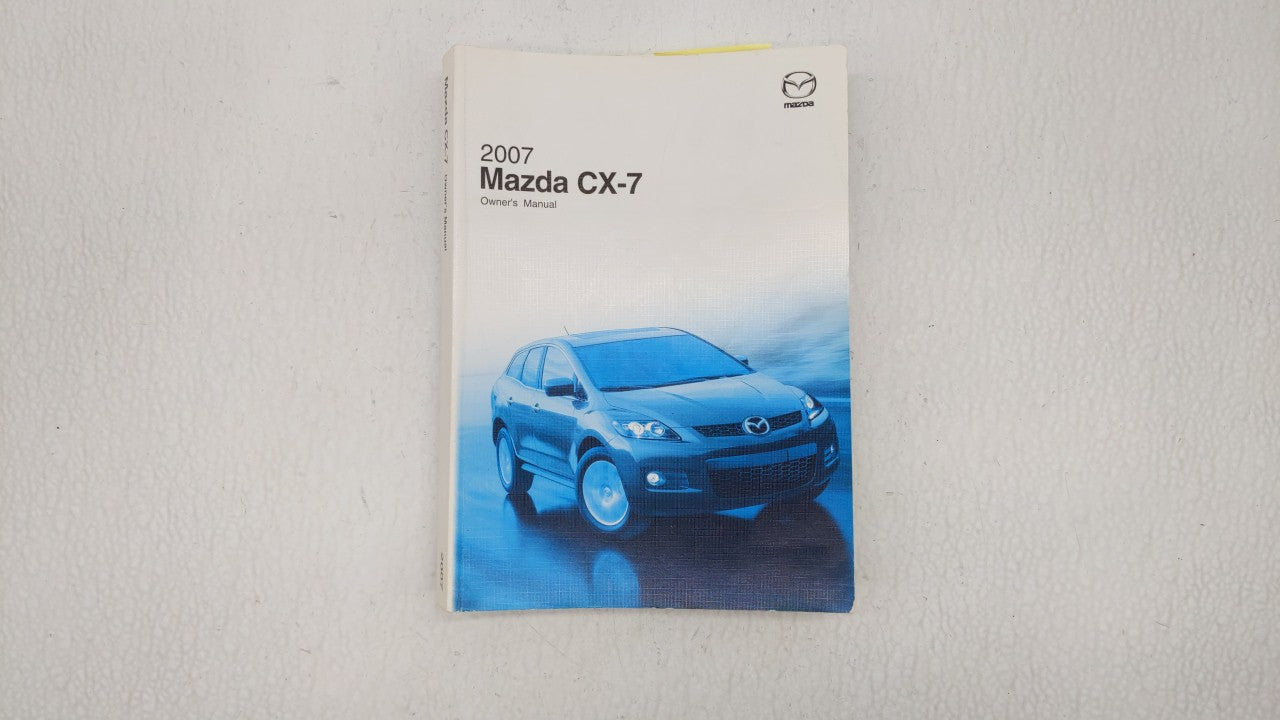2007 Mazda Cx-7 Owners Manual Book Guide OEM Used Auto Parts - Oemusedautoparts1.com
