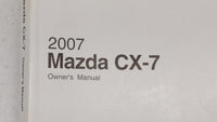 2007 Mazda Cx-7 Owners Manual Book Guide OEM Used Auto Parts - Oemusedautoparts1.com