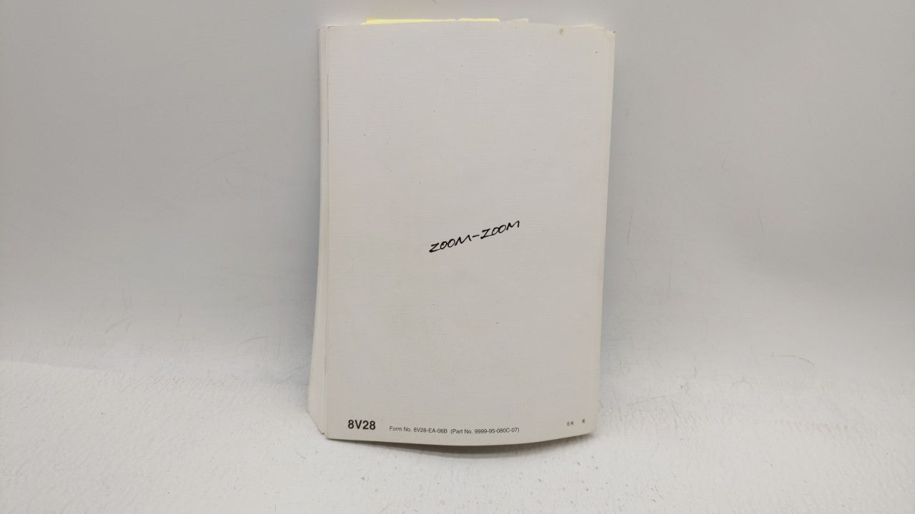 2007 Mazda Cx-7 Owners Manual Book Guide OEM Used Auto Parts - Oemusedautoparts1.com