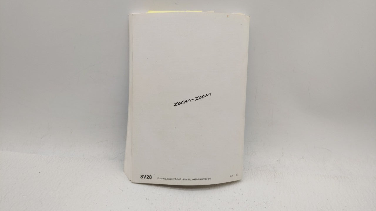 2007 Mazda Cx-7 Owners Manual Book Guide OEM Used Auto Parts - Oemusedautoparts1.com