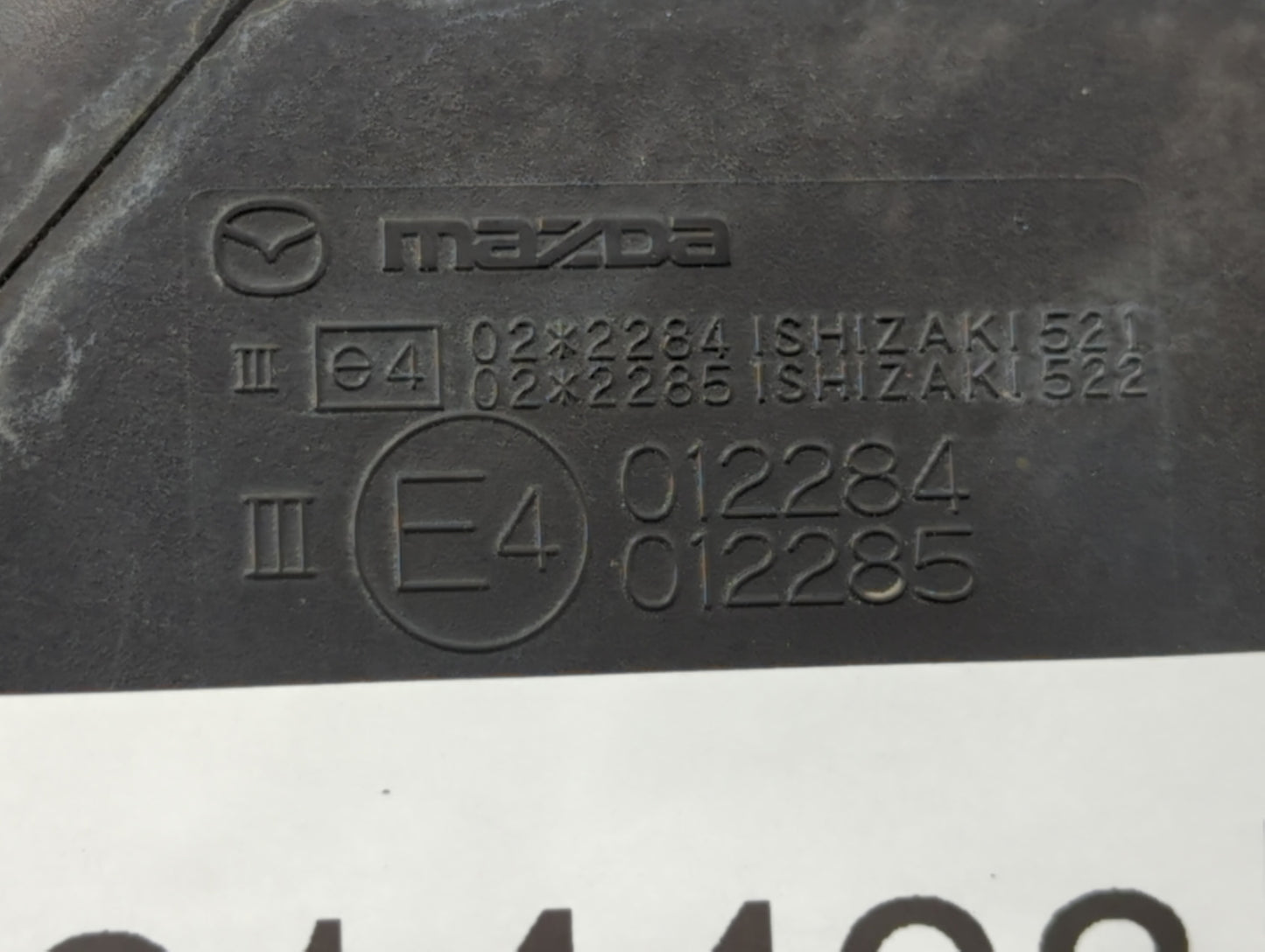 2007-2009 Mazda Cx-7 Passenger Side View Mirror - Right Door Mirror OEM Used - Oemusedautoparts1.com