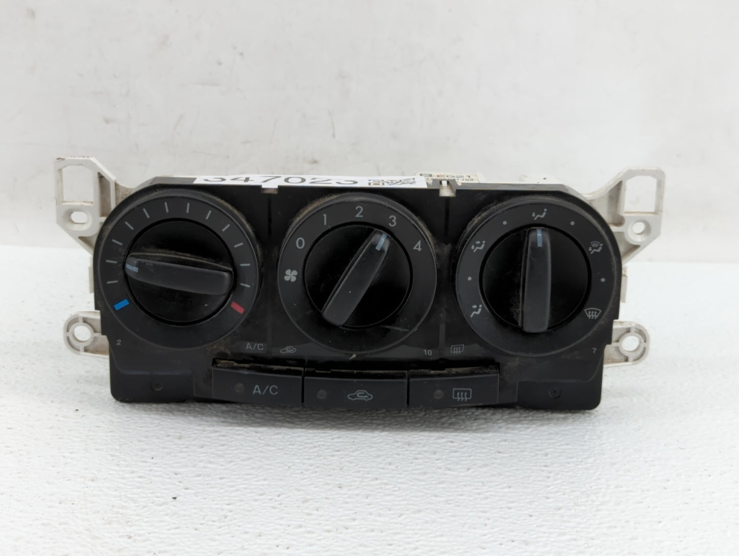 2007-2009 Mazda Cx-7 Climate Control Module Temperature AC/Heater Replacement P/N:K1900EG21 BEG21 Fits Fits 2007 2008 2009 O